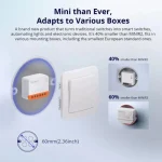 Sonoff Mini R4 Extreme Wifi Smart Switch Two Way Remote Control Detach Relay Mode Smart Home Modlue Via eWelink APP Alexa Google 2