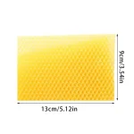 10Pcs Natural Beeswax Sheets Honeycomb Sheet Hive Cell Frame Wax Foundation for Candle Making Craft Beekeeping DIY Supplies 6