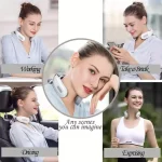 Portable Smart Neck Massager USB Charging for Cervical Pain Relief for Neck PainElectric Deep Tissue Massager for Neck 6