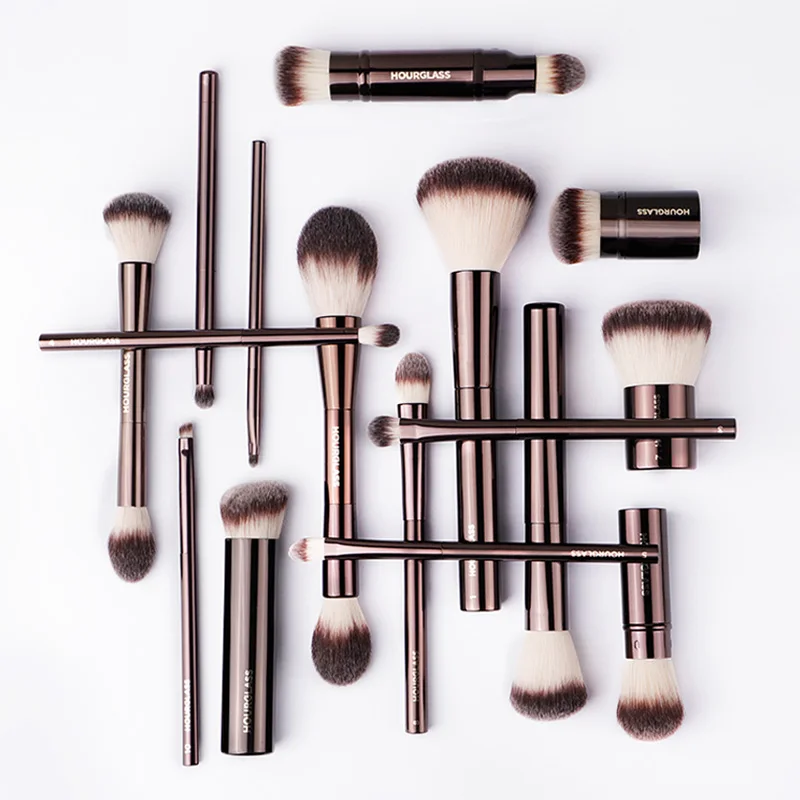 Hourglass Makeup Brushes Powder Foundation Concealer Blusher Bronzer Eye Shadow Eyebrow Eyeliner Sculpting Brush Hourglass Makeup Brushes Powder Foundation Concealer Blusher Bronzer Eye Shadow Eyebrow Eyeliner Sculpting Brush