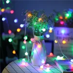 10M Small Ball Fairy Lights Globe String Lights USB/Battery Operated for Garden Christmas Bedroom Wedding Camping Tent Decor 2