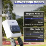 RainPoint Smart 2 Zone Watering Timer WIFI Garden Automatic Irrigation System Drip Sprinkler Controller Valve Garden Water Timer 3