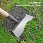 30cm Metal Weed Cleaning Shovel Stainless Steel Cleaning Shovel for Moss Multifunctional Outdoor Garden Shovel Farm Weeding Tool 2
