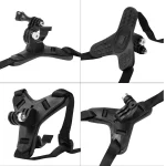 Motorcycle Helmet Chin Strap Mount for GoPro Hero 13 12 11 10 9 8 DJI Osmo Insta360 SJCAM SJ4000 AKASO Action Camera Accessories 2