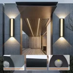Outdoor LED Wall Light 10W IP66 Waterproof Lamp AC85-265V Warm White Cold White Exterior Wall Mounted Lighting for Home Decor 3