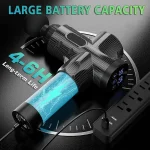 Deep Tissue Massage Gun Portable Facial Muscle Massager Massage Pistool For Back Neck Body Muscle Fitness Tool 3