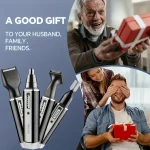 4 in 1 All Purpose Beauty Set Painless Trimming of Nose Hair Beard Eyebrow Trimming and Shaver in One to Create a Delicate Face 2