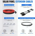 ECO-WORTHY 400 Watt 12 Volt Premium Solar Panel Kit 400W 12V Solar Power Off Grid System for Home, RV, Boat 6