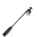 2024 Upgrade, 4 Teeth Manganese Steel Weeder Kit with Handles - Multifunctional Uprooting Weeding Artifact for Gardening 2