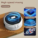 Automatic Stirring Cup Rechargeable Electric Stirring Mugs Magnetic Mixer Stainless Steel Coffee Mug Rotating Magnetic Tumbler 2