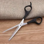 3pcs 7-inch Scissors Sets-Suitable for Thinning and Styling Hair-for Men and Women for Finishing, Point Cuts, and Flat Cuts 5