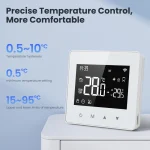 AVATTO WiFi/ZigBee Low Power Battery Smart Thermostat Water Gas Boiler Temperature Controller For Tuya Alexa Google Home Alice 3