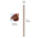 1pc Mini Fence, Garden And Bonsai Decoration Fairy Tale Garden Fence Wooden Decoration, DIY HandicraftProject Mini Picket Fence 3