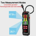 ZL73B Gas Leak Detector Buzzer Alert LCD Display Combustible Gas Detector Temperature Humidity Gas Analyzer Electric Tester Tool 3