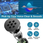 USB Desktop Microphone 3.5mm Omnidirectional PC Laptop Computer Mic for Computer Gaming Recording Chatting Singing Meeting 4