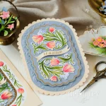 Golden Egg Filigree Borders Die Simple Spring Metal Cutting Dies Stamps and Stencils for DIY Scrapbook Handmade Photo 2026 New 4