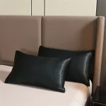 3pcs Satin Duvet Cover Set Bedding Sets Queen Black  Series Luxury Rich Silk Silky Soft Solid   Sexy Honeymoon Wrinkle Free 5