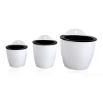 Wall-Mounted Indoor Automatic Water-absorbing Flowerpot Plastic Flowerpot Succulent Green Dill Small Green Plant Flower Pot 2
