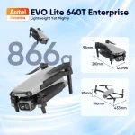 Autel Robotics EVO Lite 640T Enterprise Thermal Drone 16x Digital Zoom Dual Camera 6K Professional Drones AI Target Recognition 6