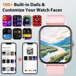 KESHUYOU 2025 New Smart Watch Bluetooth Talking Blood Oxygen/Blood Pressure Monitor Smart Watch for Women Men Holiday Gift 5