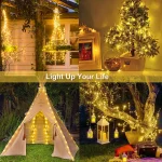 Ultra Long 1000LED Solar String Fairy Light Outdoor Copper Waterproof Christmas Garland Decoration Garden Party 100M/50M/10M/5M 6