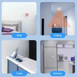 Tuya Zigbee 3.0 PIR Motion Sensor & Light Detector Infrared Smart Sensor Wireless Home Alarm System Works with Alexa Google Home 6