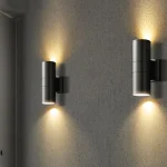 black gray up down outdoor wall light 6W 10W 20W 30W 36W porch garden waterproof home lighting outdoor   aluminum lamp body 4