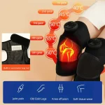 JYouCare wireless Electric Heated Knee joint Shoulder and Elbow Massager 5 gears Heating Modes Moisture Removal Physical Therapy 3