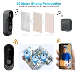Tuya WIFI Camera Doorbell HD Video Intercom Outdoor Wireless Waterproof Door Bell Security Protection IR Night Vision Smart Home 2