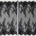 High-quality eyelashes lace trim mesh lace fabric DIY dress wedding dress skirt tablecloth decoration 3