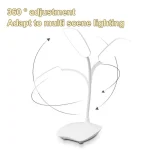 LED Desktop Desk Lamp USB Rechargeable Lighting Eye Protection Room Night Light Bedroom Bedside Student Reading Lamp 4