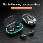 X55 Mini Wireless Earphones Bluetooth Headphones Noise Reduction Sport Game Sleep Bluetooth 50 Earbuds HIFI Stereo Music Headset 2