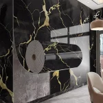 Self Adhesive Panels European style Wallpaper Waterproof and Washable Marble Wall Sticker on the Wall for Home Decoration 3
