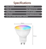 Smart WiFi Zigbee LED Light Bulb GU10 Dimmable RGBCW Led Lamp For Ewelink APP Alexa Google Home Yandex Smartthings 6