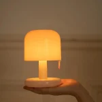 Mini Sunset Night Light Creative LED Table Lamp USB Rechargeable Desk Bedside Bedroom Coffee Bar Room Decor Atmosphere  Lamp