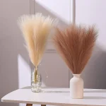 10/20Pc Pampas Grass Reed Artificial Plant Home Living Room Outdoor Garden Festival Wreath Wedding Bridal Bouquet DIY Decoration 3