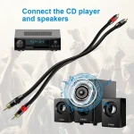 Coaxial Digital Audio RAC Cable SPDIF RCA to RCA Cable Audio Video Male for DVD Projector TV Speaker Amplifier 0.5M 1M 2M 3M 5M 2