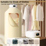 Portable Clothes Dryer Folded Electric Clothing Dryer Multifunctional Intelligent Timed Warm Laundry Dryer with Remote Control 3