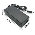 DC42V 2A Smart Charger DC 5.5X2.1mm For 10S Lithium Battery Group 36V 8AH 10AH 12AH 14AH With EU US Plug 110V 220V AC 6