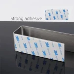 Towel Rack Non-punched Towel Rack Bathroom Rack Self-adhesive Bathroom Kitchen Towel Hand Towel Rack Household Items 4