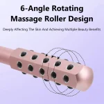24 Germanium Face Massage Beauty Acupoint Roller Stick Wholesale Beauty Roller Tool Face Gua Sha Massager Women Skin Care Beauty 2
