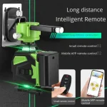 16 Lines Laser Level Green Line SelfLeveling 360 Horizontal And Vertical Professional Building Mini Laser Level 3
