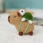 Capybara crochet Kit, Cute Animal Crochet Kit set, Christmas Gift, Crochet kit for Beginners, Crochet Kit for craft lovers, 6