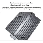 BBQ Grill Pan Plate 32 X 26cm Portable Non-Stick Coating Butane Gas Stove Cooker Plate Rectangle Korean Barbecue Plate 6
