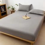 Waterproof Mattress Covers Fitted Sheets Bed Bedspreads Fabric Thick Mattress Protector for Single Double King Queen Size Beds 4