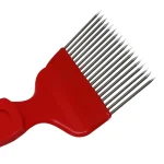 1 Pc Beekeeping Shovel Honey Spatula Anti-slip Handle 21 Needle-shaped Cut Honey Knife Spur Tooth Beehive Tools 4