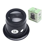 Monoculars Magnifier Magnifying Glass Watchmakers Loupe Lens Jeweler Watch Eye Len Repair Tool 3X/5X/10X /15X /20XX 5