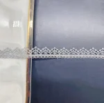 3 Yards Gold Silver Lace Trim Ribbon High Quality Lace Fabric Sewing Braided Lace Wedding Craft DIY Clothes Accessories Decor 3