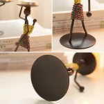 Light Luxury Table Decoration Candle Holder Iron Home Romantic Candlelight Dinner Metal Candle Holder Knick-knack Props 4