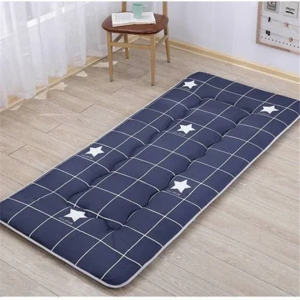 Dormitory 3-6cm Thickened Foldable Mattress Topper  Breathable Soft Mattress Pad Cover for Student Rental Apartments Single Bed
